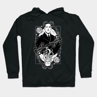 Lovecraft / Cthulhu on a playing card Hoodie